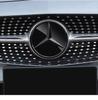 AABHA1 1pcs Car Grill Emblem Star Badge Front Grill Logo For Mercedes Benz W204 W205 W213 X253 A B C E S CLA GLB GLC GLE GLS