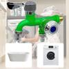 Быстрооткрывающийся многофункциональный смеситель для стиральной машины с двойной головкой, трехходовая швабра для бассейна, один в два, один смеситель для стиральной машины холодной воды