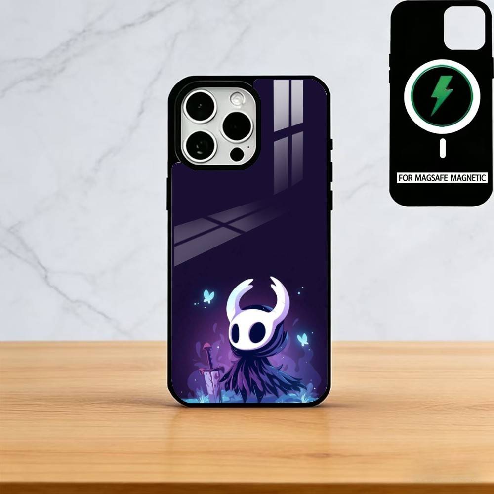 H-Hollow K-Knight Silksong Phone Case For iPhone17,16,15,14,13,12,11 Plus,Pro Magnetic with Magsafe Wireless Charging