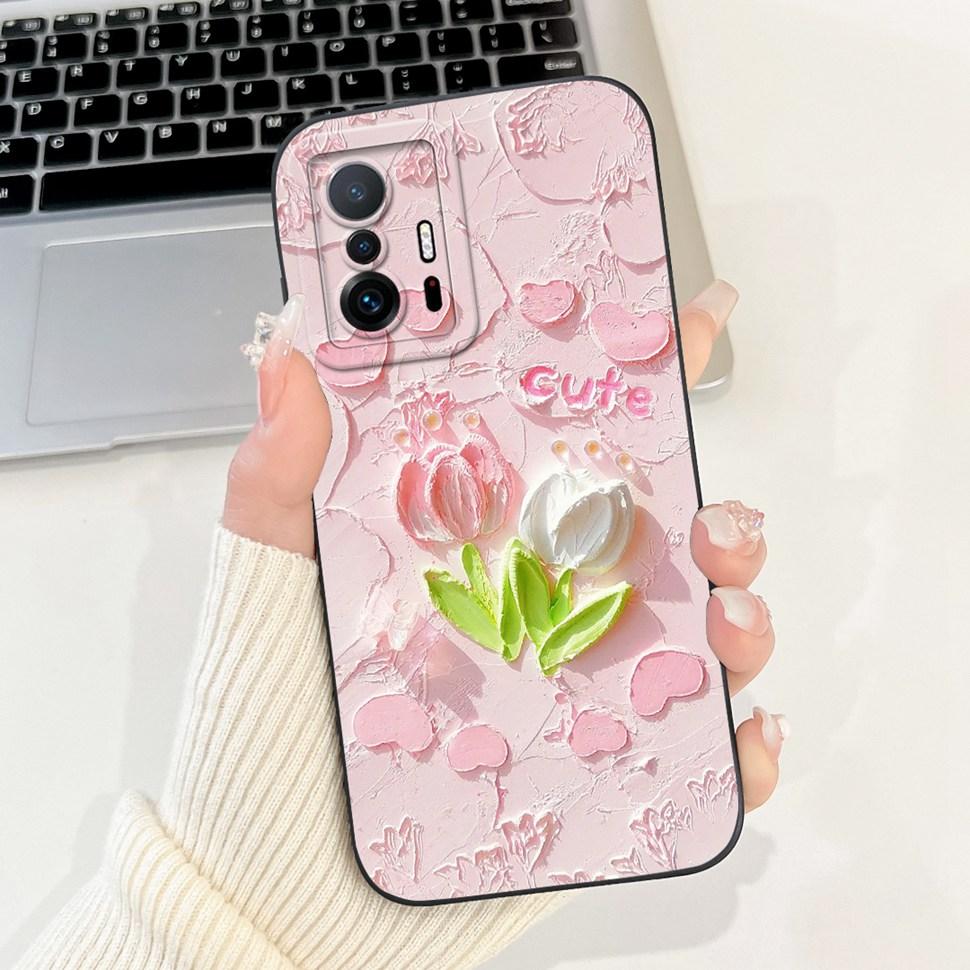 Soft TPU Cover For Xiaomi 11T Case Cute Panda Pattern Phone Case For Xiaomi 11T 12T 13T 5G Back Cover Xiaomi11T Xiaomi12T Shell
