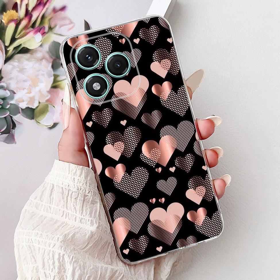 Clear For Honor 400 Lite Case ABR-NX1 Cute Cartoon Luxury Fashion Cool Soft TPU Bumper Cover For Honor 400Lite Phone Case Funda