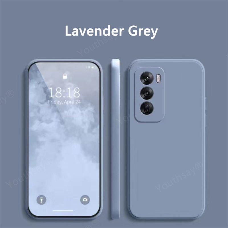 Для OPPO Reno 12 Pro жидкий силиконовый чехол Reno 12 Pro чехол Fundas Coque мягкий TPU защитный чехол для камеры телефона OPPO Reno 12 Pro