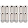 12Pcs Standoff Screws Stainless Steel Wall Sign Advertising Hardware Nail for Acrylic 12inx1in