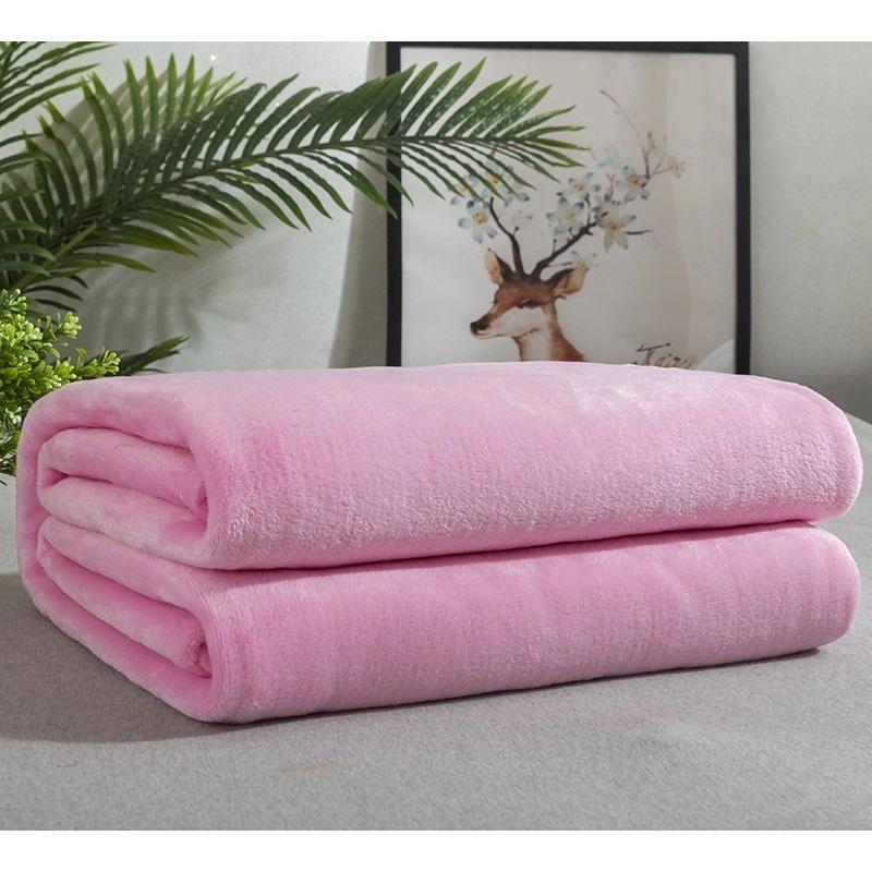 Фланелевый плед Летний Кондиционер Накидка Мягкий Флис Офисный Плед для Сна Однослойный Двусторонний Плюшевый Плед на Все Сезоны