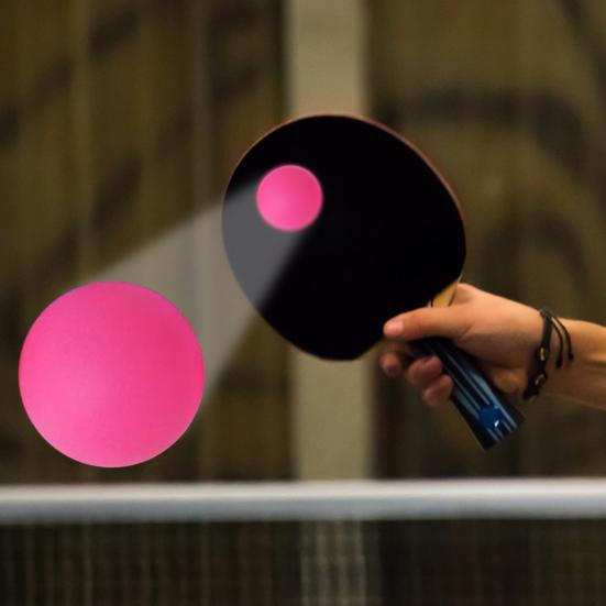 50 шт. цветные мячи для пинг-понга с матовой поверхностью, эластичные ударопрочные круглые мячи для настольного тенниса, тренировочный инструмент