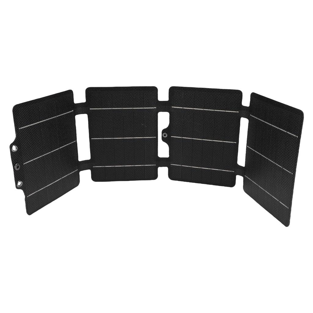 20W Portable Foldable Solar Panel Charger High Efficiency ETFE Folding Solar Panel USB Type C Output for Cell Phones