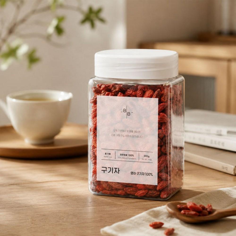 Biobai Yeongha Goji Berry 300g Container Type Dried Goji Berry Whole Goji Berry Goji Berry Tea Dried Goji Berry 1 pcs