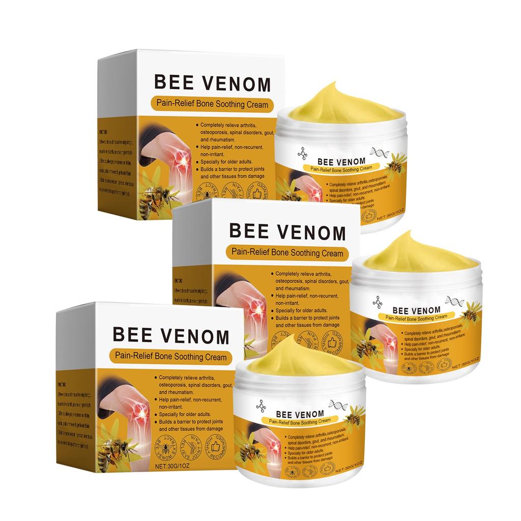 Bee Pain Cream Bee Cream Joint Cream Bee Ointment Bee Cream Against Pain Cream Soothing Cream Bee Care Gel.