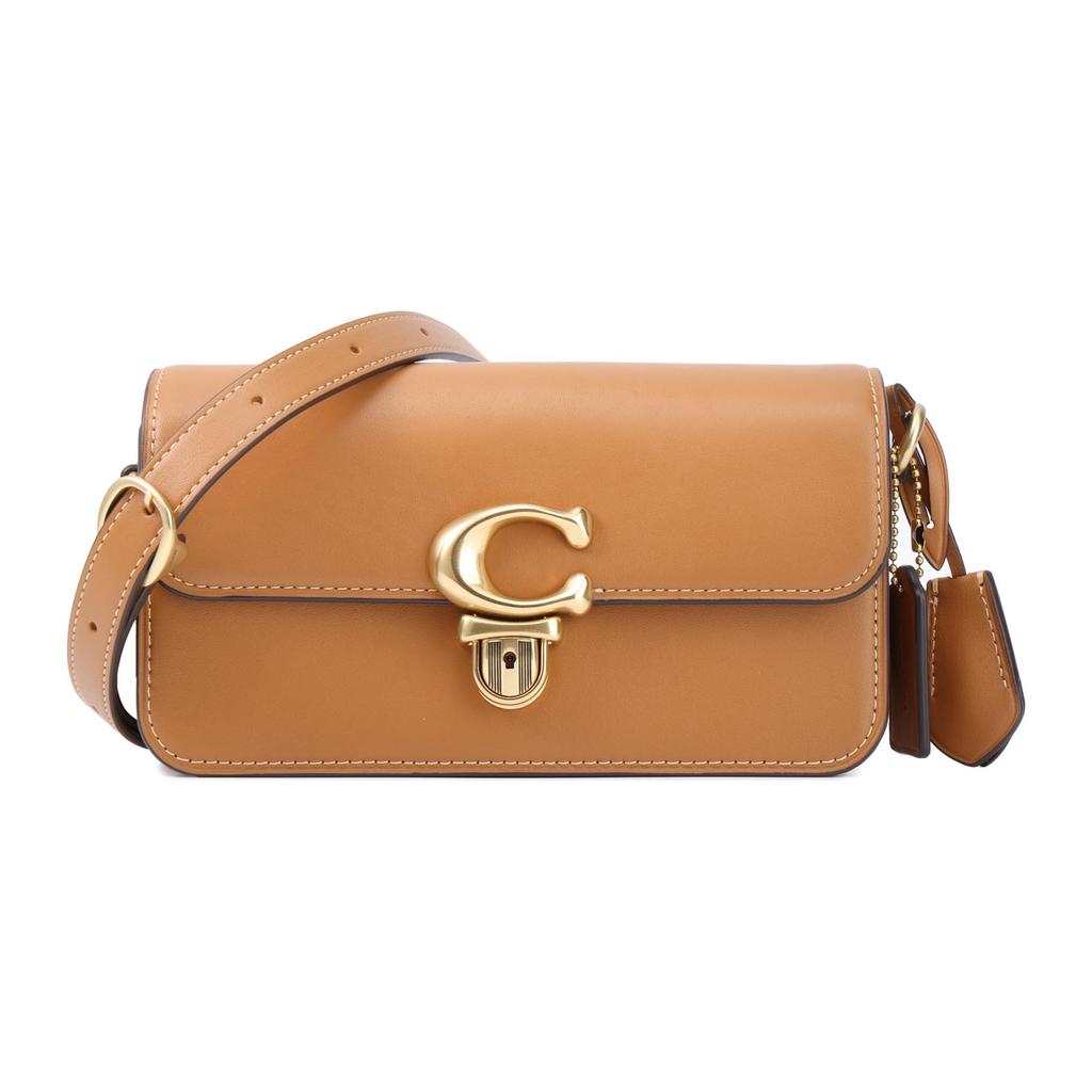 New COACH Studio Cow Leather Handbag Crossbody Bag Shoulder Bag Women's Brown CE331-B4LCA