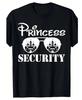 100% Cotton, Princess Security Team Mom And Dad Birthday Party Family Travel