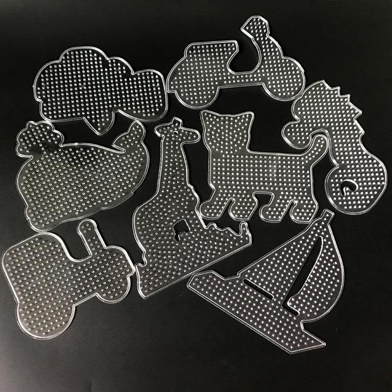 Экологичный шаблон из 5мм бусин Perler: Детская развивающая доска-пазл для самостоятельной сборки