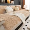 Thicken Milk Velvet Sofa Covers Non Slip Sofa Mat Winter Washable Couch Slipcovers for Living Room Solid Color Soft Sofa Towel
