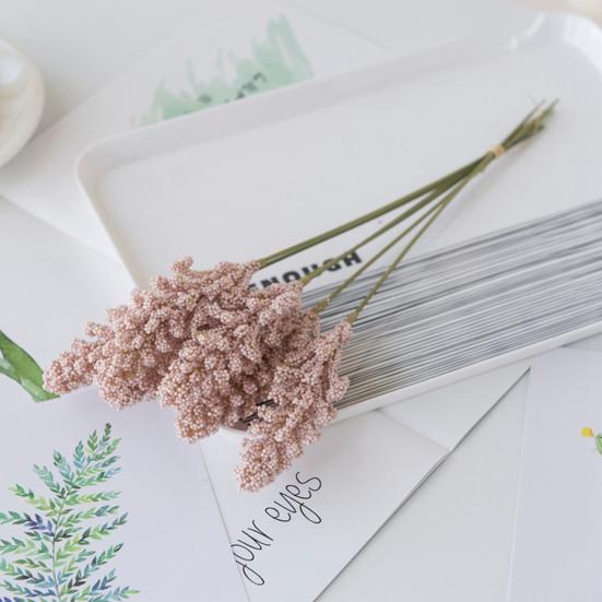 1 букет искусственных лавандовых неувядающих сохраняющих свежесть искусственных шелковых цветов для дома искусственные цветы