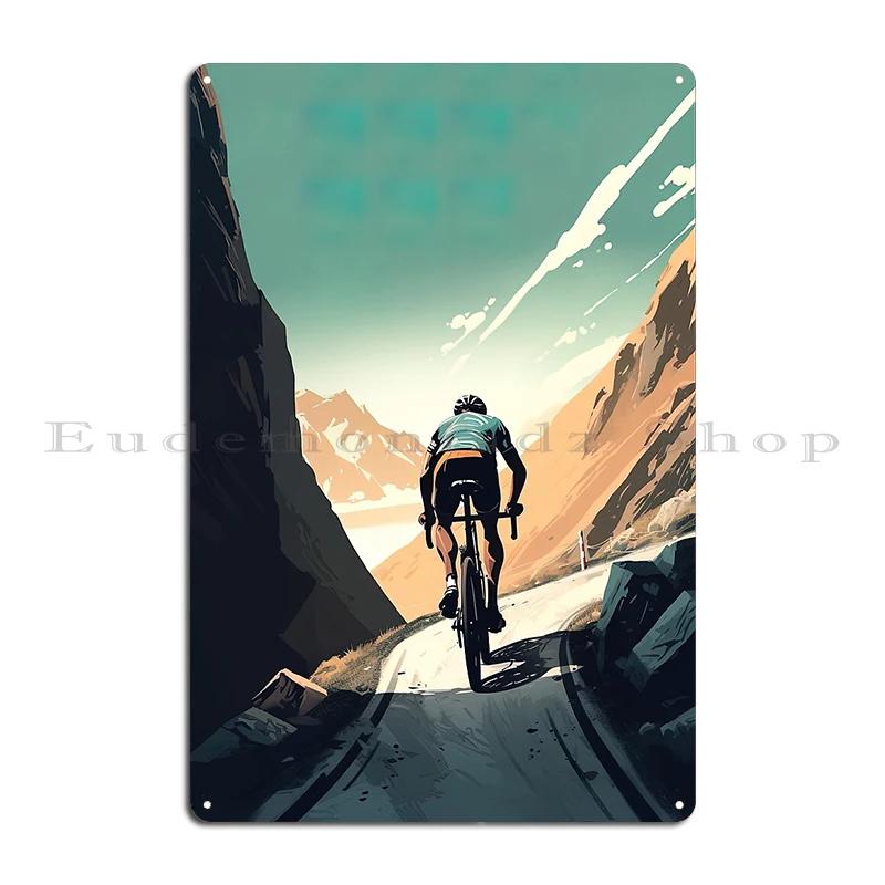 The Start A Fast Bike Ride Tour de France Poster Metal Plaque Custom Wall Decor Garage Wall Mural Plates Tin Sign Poster