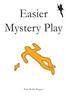 Книга Easier Mystery Play