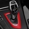 Отделка рамы рычага переключения передач автомобиля для BMW 1 2 3 4 серии F20 F21 F22 F23 F30 F34 F35 F32 F33 F36 Аксессуары для автомобиля в стиле углеродного волокна