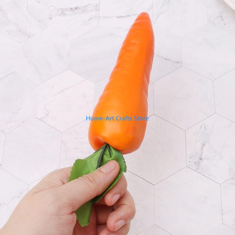 Y3NA Искусственная Морковь Симуляция Поддельный Овощ Фото Реквизит Дом Кухня