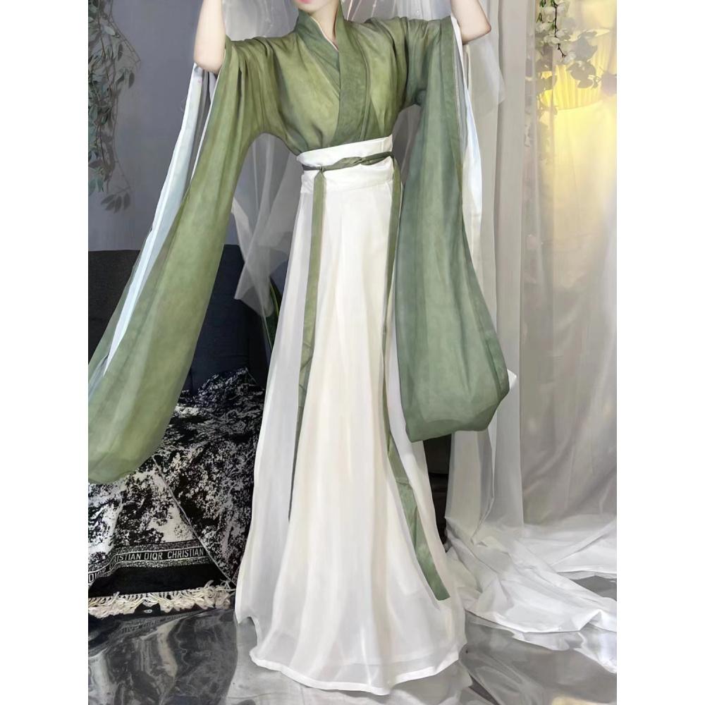 Chinese Wei And Jin Dynasties Style Hanfu Daily Fairy Suit