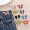 Zinc Zinc Alloy Snap Fastener Pants Pin Removable Clothing Accessories Jean Button Waist Buckle  Skirts