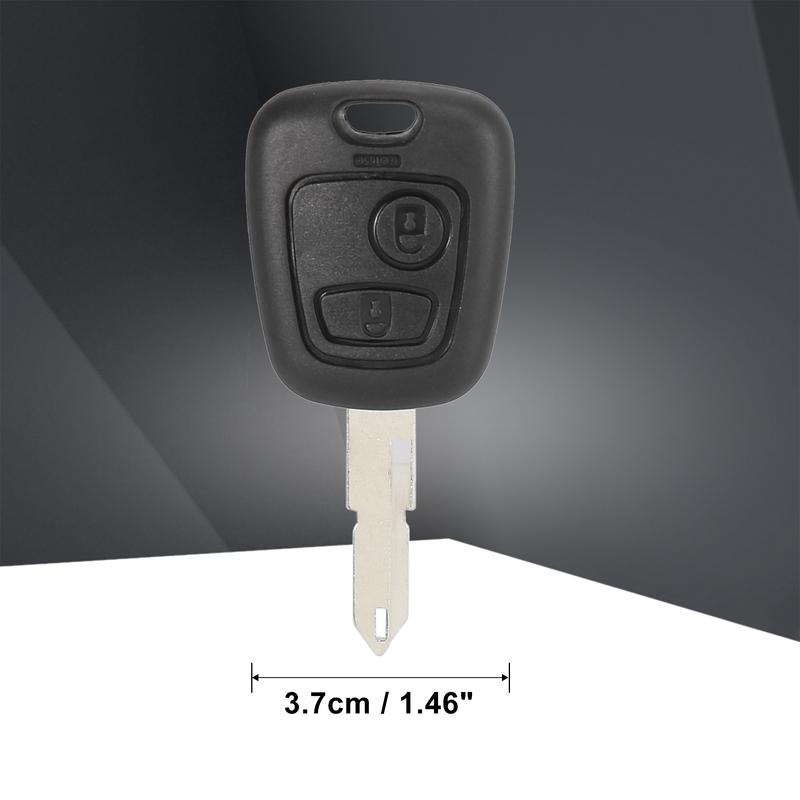 X Autohaux Replacement Keyless Entry Remote Car Key Fob 433MHz for Peugeot 206 2001- for Peugeot 206 CC 2002-