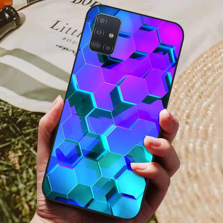 Для Samsung Galaxy A31 A51 A71 Чехол Силиконовая Задняя Крышка Чехол для Телефона Для Samsung A51 A71 A31 A315 A515 A715 Мягкий Чехол бампер coque