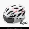 Rockbros Bicycle Helmet Restraint Goggles Integrated Cycling Helmet Men and Women Mountain Highway Vehicle Helmet