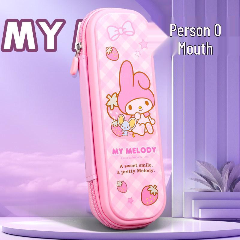 Kuromi & Cinnamoroll Melody Pencil Case for Primary School Girls