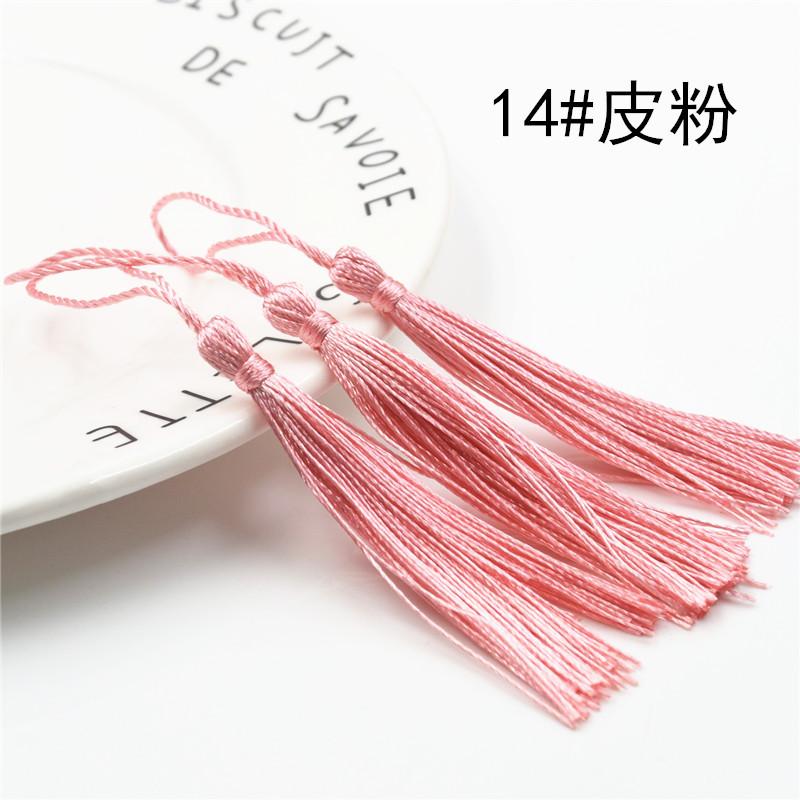 Вертикальный и гибкий китайский узел бахрома аксессуары маленький подвесной шип 13 см закладка Suizi одежда сахарница кисточка