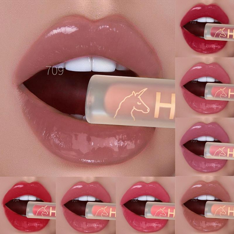 Wish Lipstick Блеск для губ High Gloss Mirror Lip Glaze Film