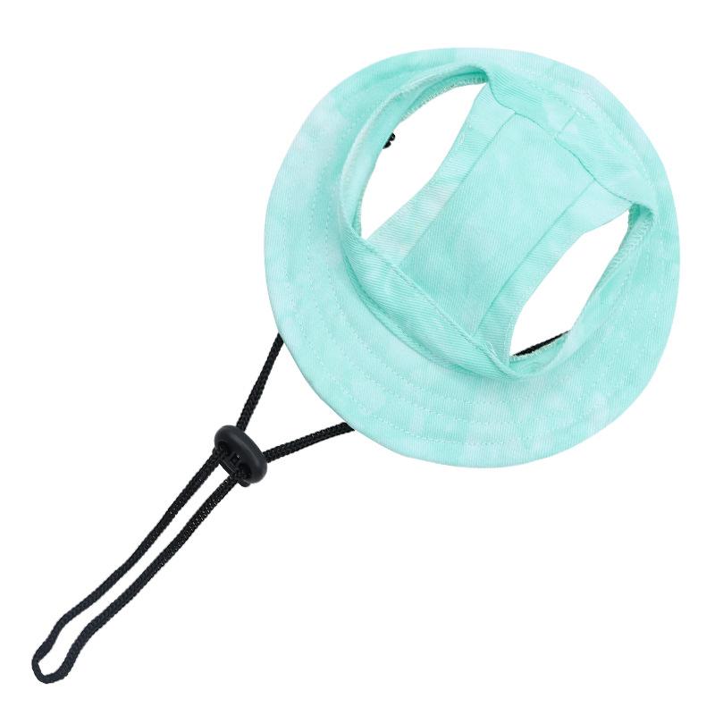 Шляпы для защиты от солнца для собак и кошек, Нелипкие шляпы, Защита ушей от отслаивания, Рыбацкие шляпы с регулируемой веревочной пряжкой для питомцев