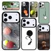Чехол Case для iPhone 17 Air 16 Pro Max 15 Plus 11 13 Mini 14 12 Задняя крышка телефона Карповая рыбалка Бойлы Снасть Крючок