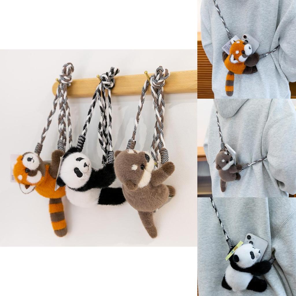 Panda Soft Plush Animal Cushion With Pp Cotton Filling For Home And Office Decor