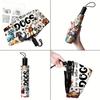 New Cute Pet Dog Pattern Print Folding Umbrella, Enlarged Size Durable Umbrella, Lightweight And Easy to Carry, Essential Travel Outdoor Umb