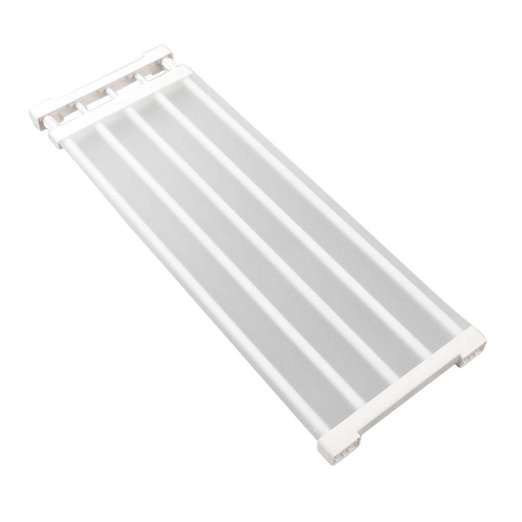 Closet Tension Shelf Expandable Nail Free Cabinet Divider Storage Rack for Wardrobe Cupboard