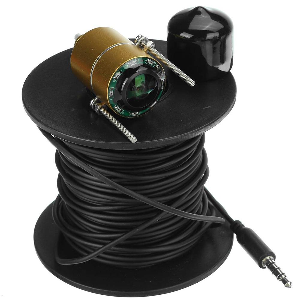 4.3 Inch Underwater Fishing Camera Wide-angle Infrared Night Vision HD Fish Finder 30M 1000TVL Waterproof Video Fish Finder