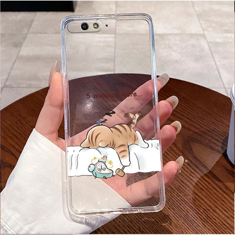 Для Huawei Y6 2018 ATU-L22 / Y6 Prime 2018 ATU-L42 Чехол Роскошный Милый Кролик с Сердечком Забавный Прозрачный Силиконовый Мягкий ТПУ Задняя Крышка Телефона