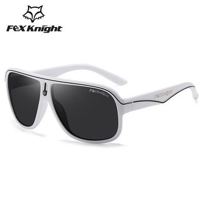 Fox + Knight Новые поляризационные солнцезащитные очки Fox Knight, уличные очки для верховой езды, мужские и женские солнцезащитные очки для бега C19