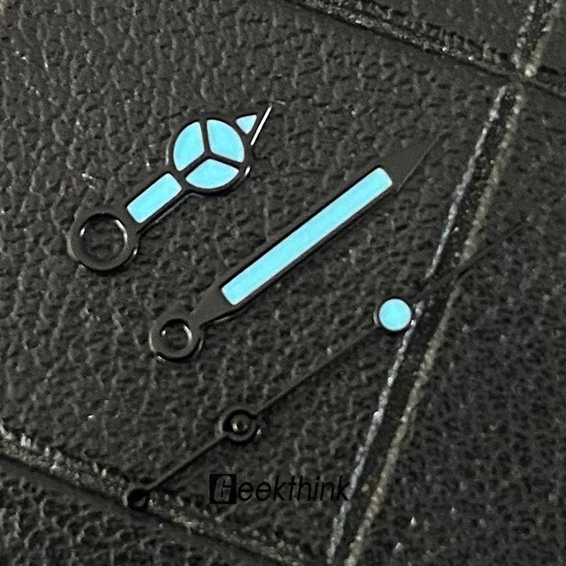 High Quality Watch Hands Polished Silver Gold Green Bright Luminous For Nh35 Nh36 Movement Mod 904L VS Clean Japan Watches