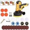 700W Adjustable Speed Car Electric Polisher Auxiliary Handle US/UK/EU/Australian Plug Car Polishing Machine Buffing Sponge Kit