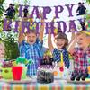 15 шт. Товары для вечеринки Уэнсдей Аддамс, включая баннеры и топперы для торта