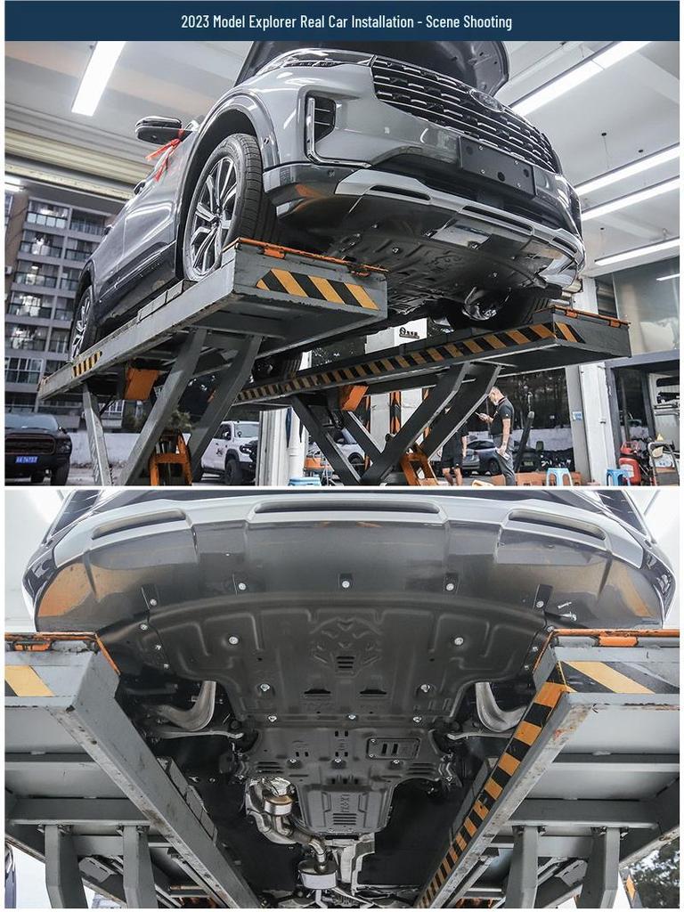 Защита двигателя и шасси для Ford Explorer 2020-2025 (отечественная модель).