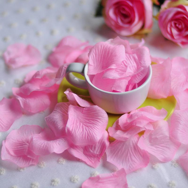 Rose Petal Decor for Wedding Ceremony, Proposal, and Bed Arrangement