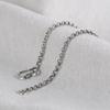 Xsl Jiamei S925 Silver Vintage S Hook Hoop Pearl Chain Tay Silver Men 'S And Women 'S Choker Sweater Chain Necklace