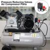 Air Compressor Pressure Switches Control Valves Air Pressure Regulator 90-120PSI / Safety Pressure Relief Valves