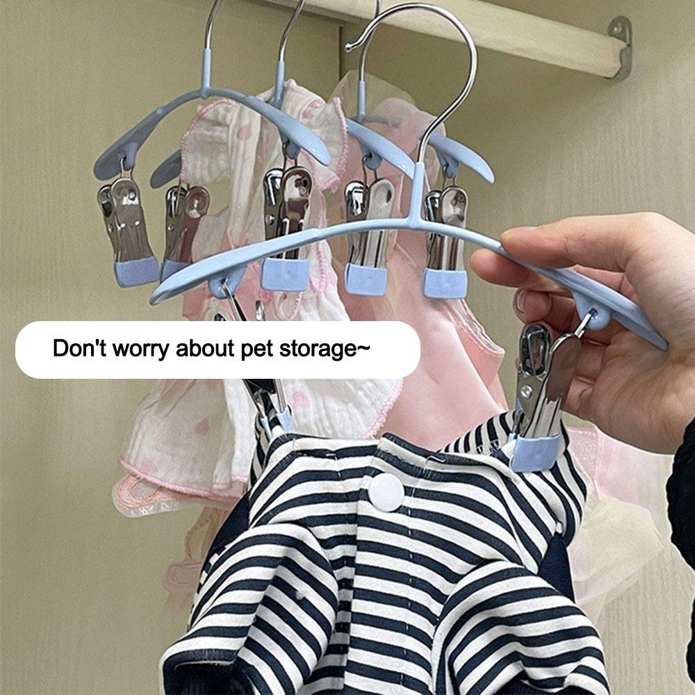 Мини крючок для одежды для питомцев с зажимом, сушилка для одежды, новая детская вешалка