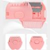 2 In 1 Baby Hair Cut Hairdressing Comb Trim Bangs And Broken Hair Bangs Trimmer Manual Portable Children'S Hair Clipper