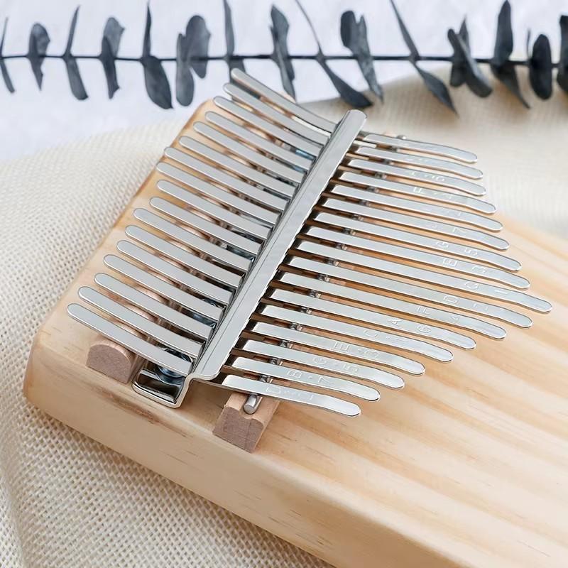Kalimba Thumb Piano 17 Keys Spruce Wood Portable Mbira Finger Piano Gifts For Kids Adult Beginners With Tune Hammer