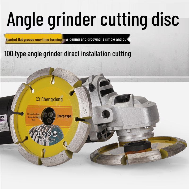 100x Алмазный пильный диск - Т-образный, V-образная канавка, Диск для сухой резки для мрамора и камня