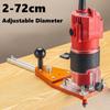 Fixing Bolts Circle Cutting Jig Adjustable Guide Router Circle Cutter Trimming Machine  Woodworking