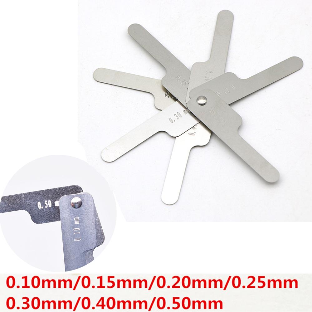 Линейка для измерения межзубных промежутков Стоматологический калибр для межпроксимальной редукции Измерение межзубного промежутка Калибр для межзубных промежутков